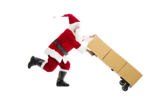 Santa gets caught up in the hustle-and-bustle. Be sure you enjoy all the season has to offer without incident.