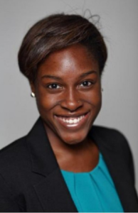 This is a head-and-shoulders photograph of program coordinator Akua Opoku.