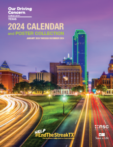 This is a thumbnail photo of the 2024 Our Driving Concern Traffic Safety Calendar.
